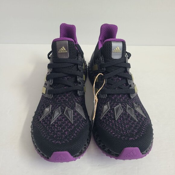 NEW Adidas Ultra 4D Marvel Black Panther Shoes HQ0949 Size 6 Black main image 5